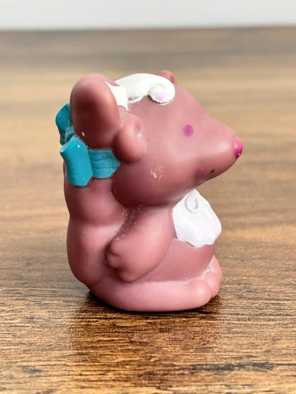 VINTAGE Strawberry Shortcake Angel Cake Pet Soufflé Skunk Toy Figure Kenner 1982